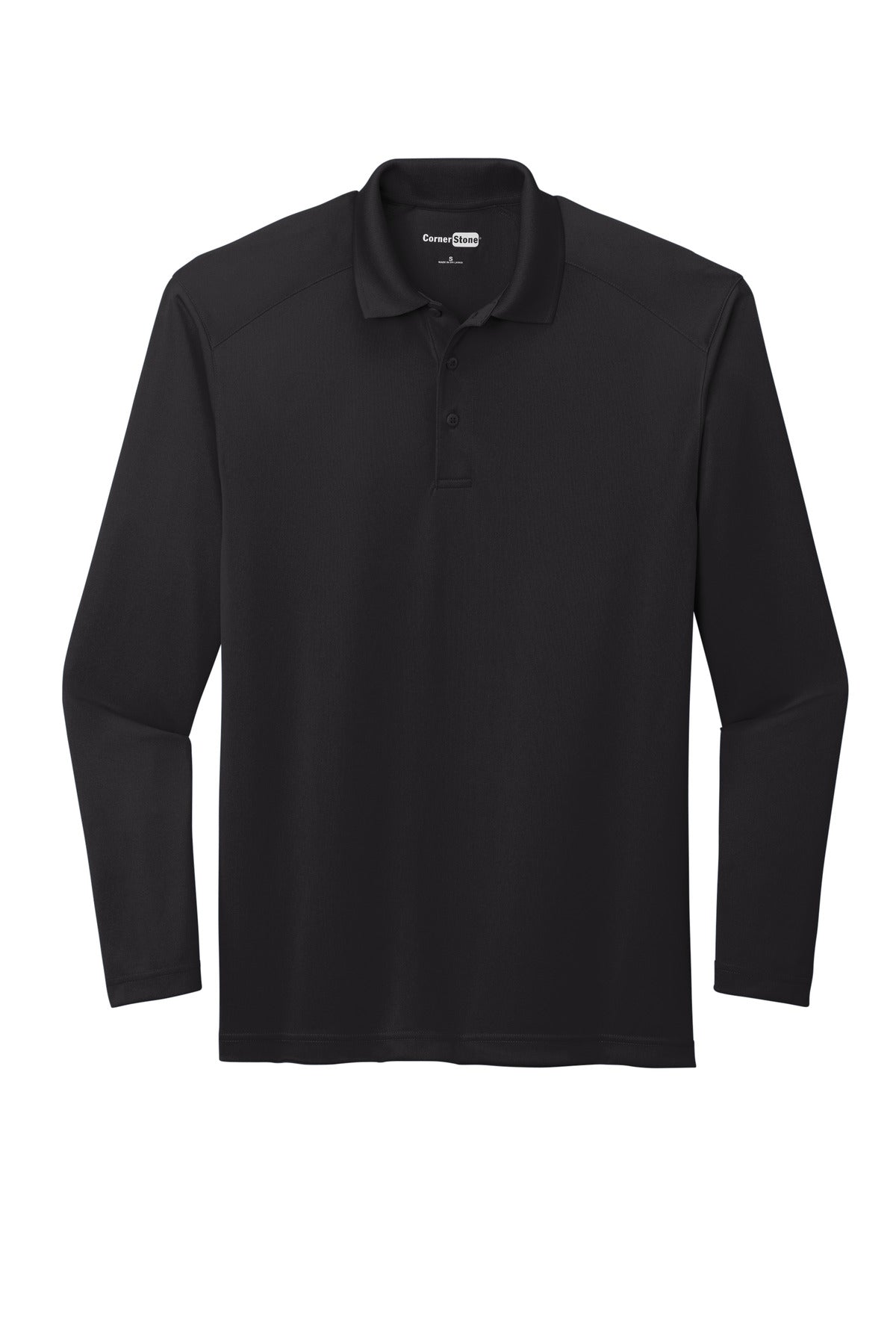 CornerStone® Select Lightweight Snag-Proof Long Sleeve Polo CS418LS