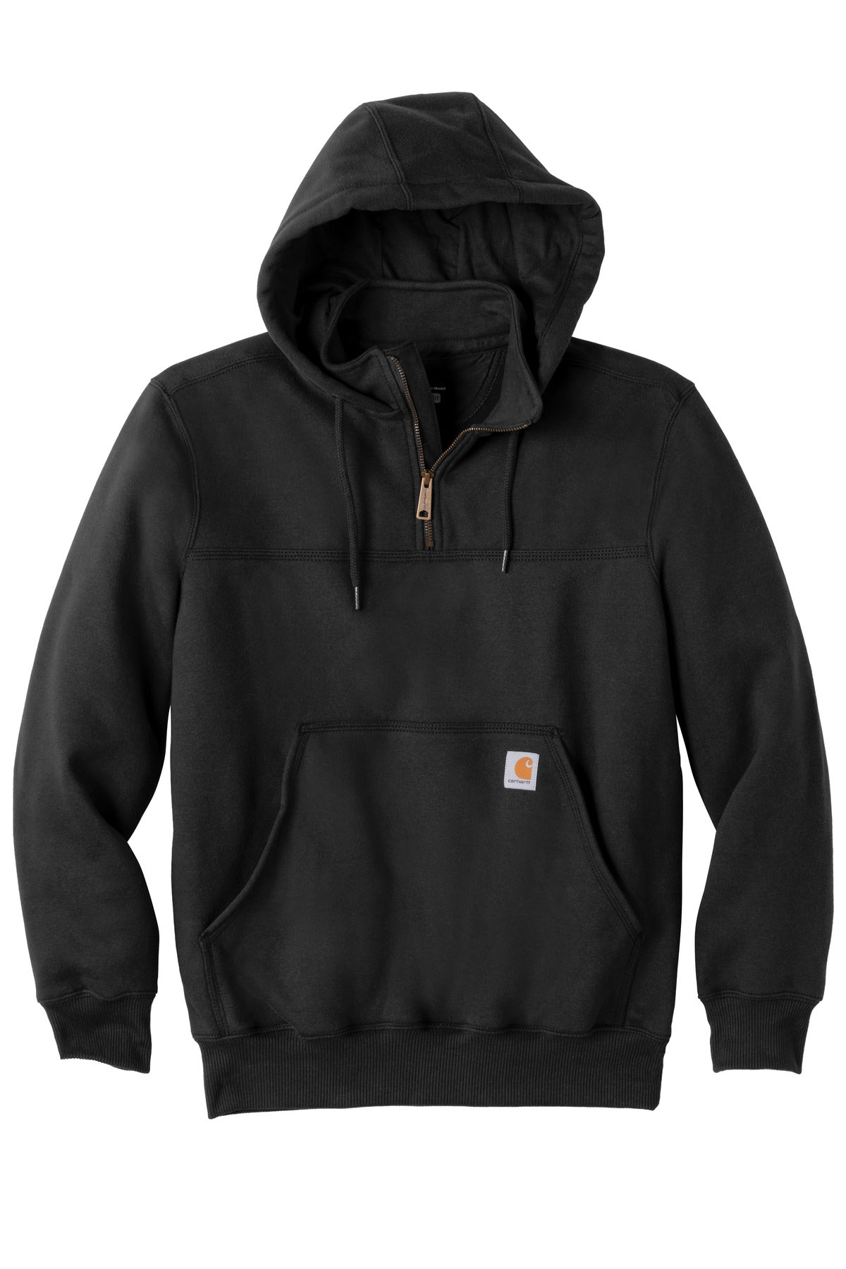 Carhartt  Rain Defender  Paxton Heavyweight Hooded Zip Mock Sweatshirt. CT100617