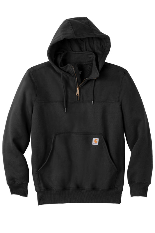 Carhartt  Rain Defender  Paxton Heavyweight Hooded Zip Mock Sweatshirt. CT100617