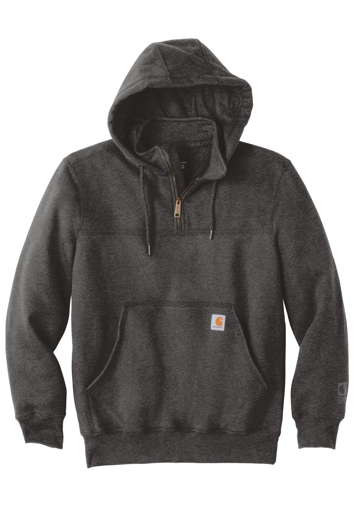 Carhartt  Rain Defender  Paxton Heavyweight Hooded Zip Mock Sweatshirt. CT100617