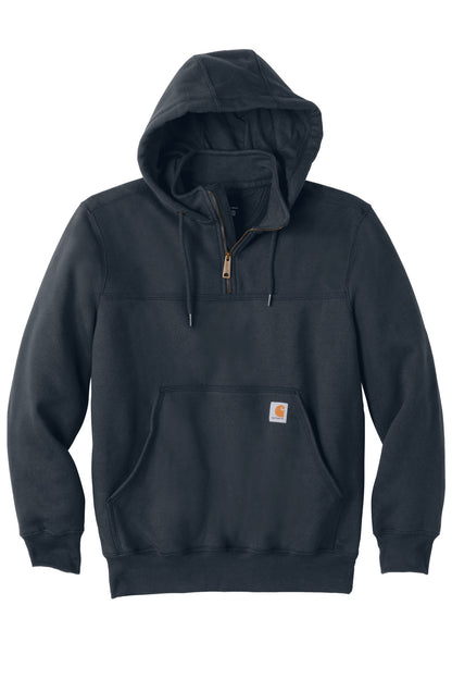 Carhartt  Rain Defender  Paxton Heavyweight Hooded Zip Mock Sweatshirt. CT100617