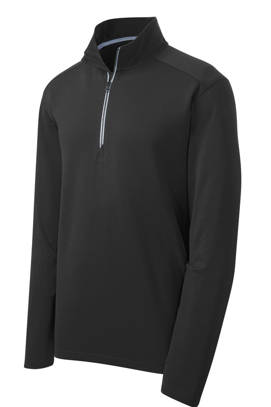 Sport-Tek® Sport-Wick® Textured 1/4-Zip Pullover.  ST860
