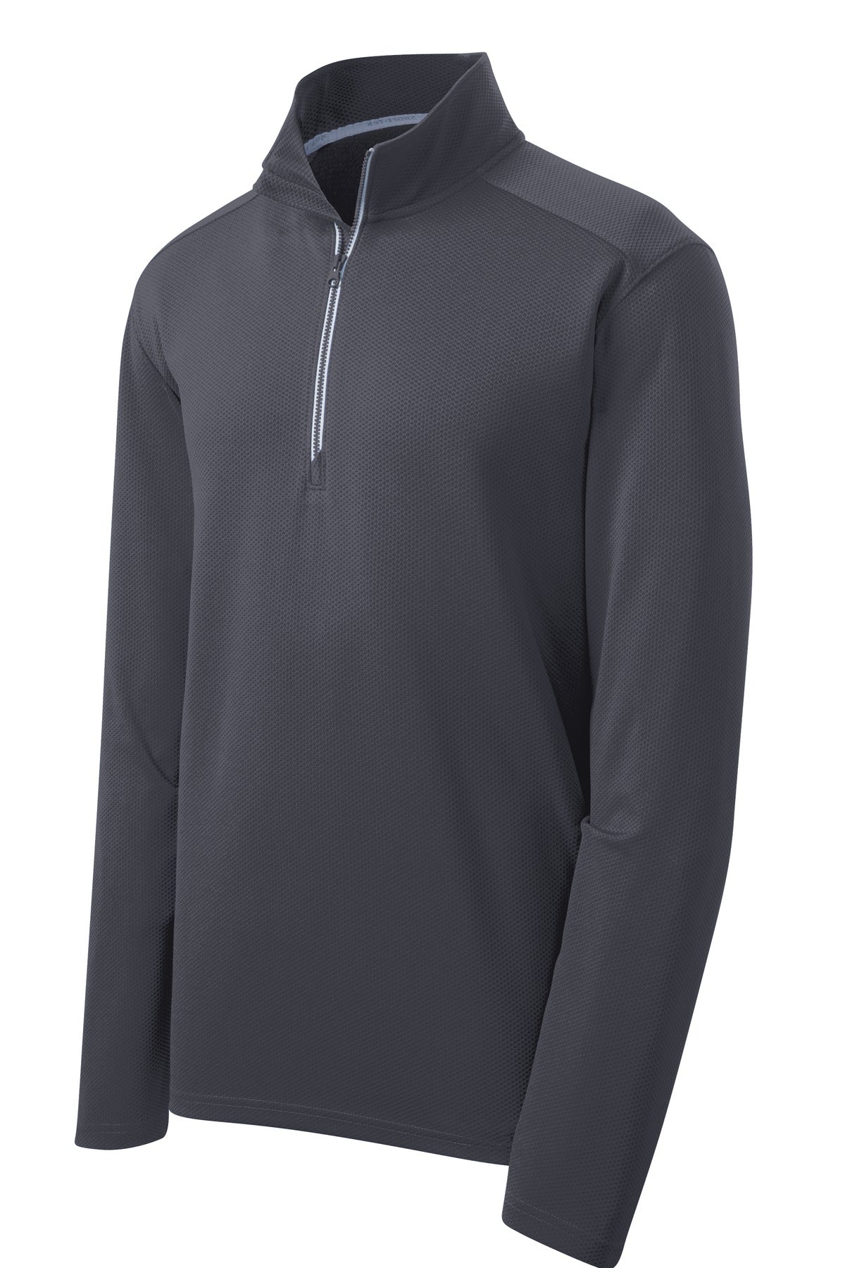 Sport-Tek® Sport-Wick® Textured 1/4-Zip Pullover.  ST860