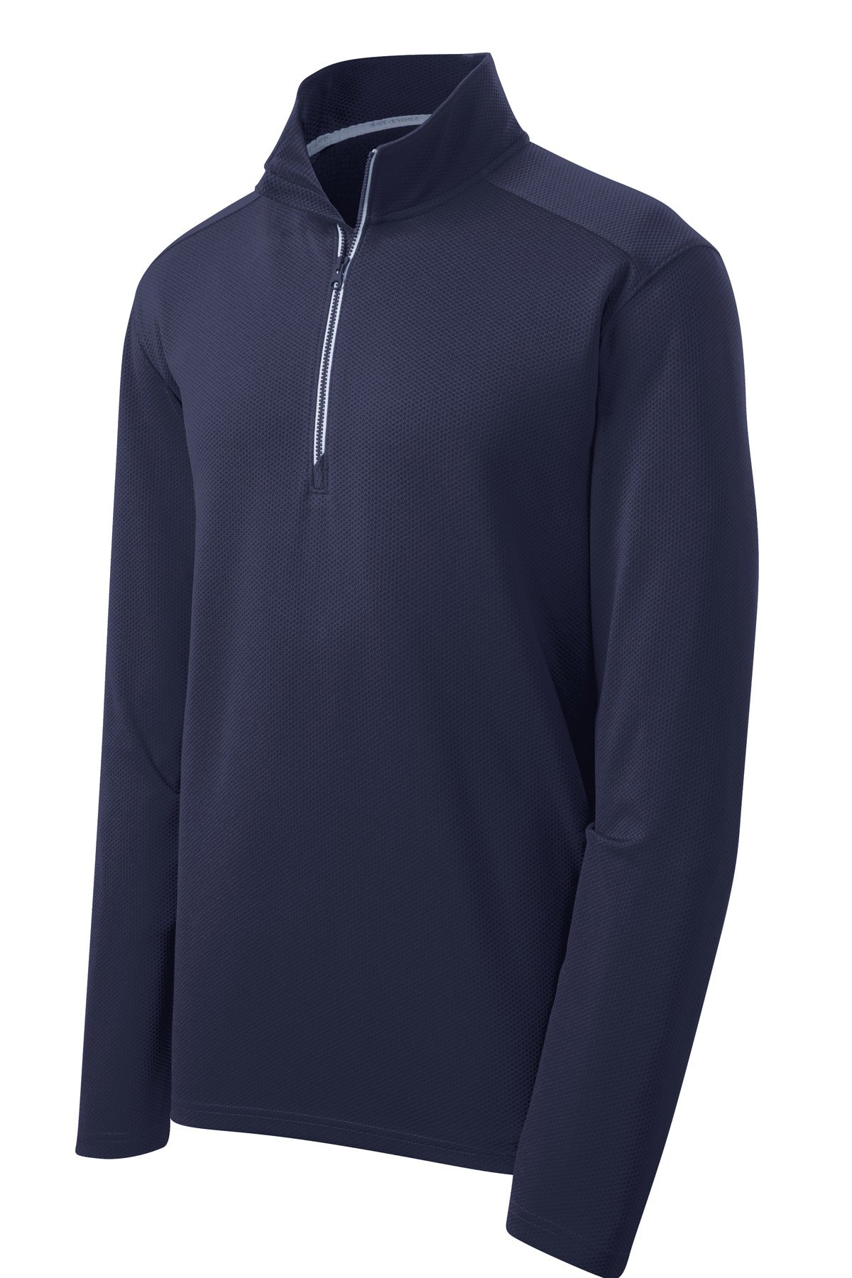 Sport-Tek® Sport-Wick® Textured 1/4-Zip Pullover.  ST860